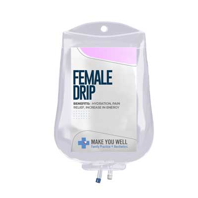 Female Drip IV Bag, Make You Well Torrance
