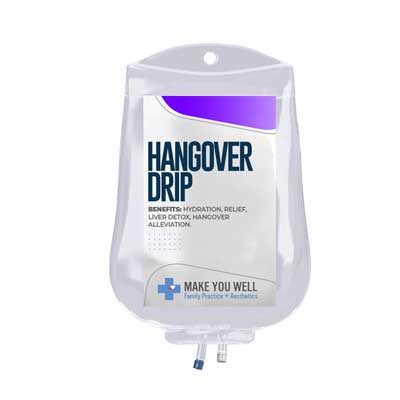Hangover Drip IV Bag Make You Well Torrance